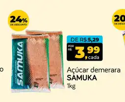 Cometa Supermercados Açúcar demerara SAMUKA oferta