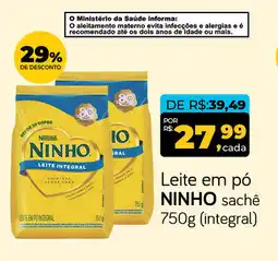 Cometa Supermercados Leite em pó NINHO sachê oferta