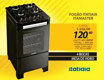 Lojas Cem Fogão itatiaia itamaster oferta