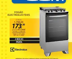 Lojas Cem Fogão electrolux fe4is oferta