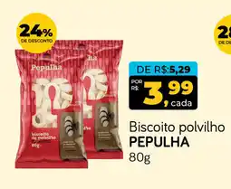Cometa Supermercados Biscoito polvilho PEPULHA oferta