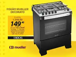 Lojas Cem Fogão mueller decorato oferta