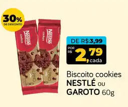 Cometa Supermercados Biscoito cookies NESTLÉ OU GAROTO oferta