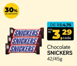 Cometa Supermercados Chocolate SNICKERS oferta