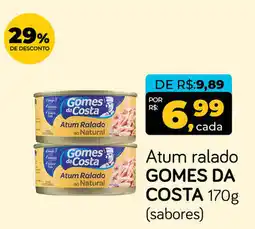 Cometa Supermercados Atum ralado GOMES DA COSTA oferta
