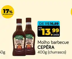 Cometa Supermercados Molho barbecue CEPÊRA oferta