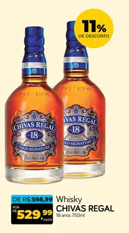 Cometa Supermercados Whisky CHIVAS REGAL 18 anos oferta