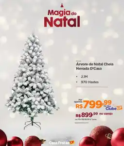 Casa Freitas Arvore de Natal Cheia Nevada D'Casa oferta