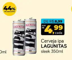 Cometa Supermercados Cerveja ipa LAGUNITAS sleek oferta