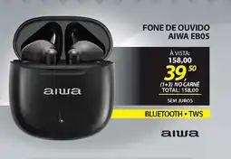 Lojas Cem Fone de ouvido aiwa eb05 oferta