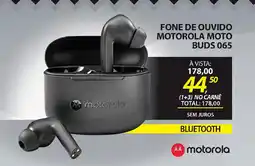 Lojas Cem Fone de ouvido motorola moto buds 065 oferta
