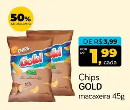 Cometa Supermercados Chips GOLD macaxeira oferta