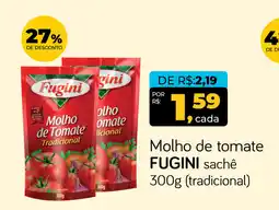 Cometa Supermercados Molho de tomate FUGINI sachê oferta