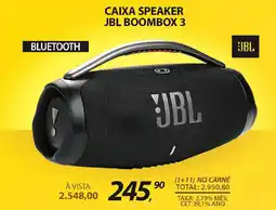 Lojas Cem Caixa speaker jbl boombox 3 oferta