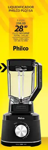 Lojas Cem Liquidificador philco plq15a oferta
