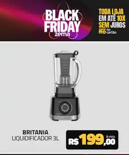 Zema Britania liquidificador oferta