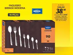 Lojas Cem Faqueiro brinox modena oferta