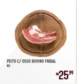 Supermercado Guará Peito c/osso bovino fribal oferta