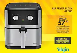 Lojas Cem Air fryer elgin AFC80 oferta
