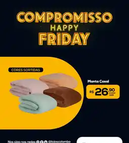 Lojas Colombo Manta Casal oferta