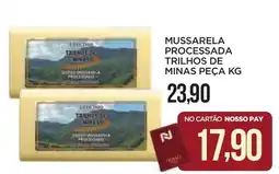 Apoio Mineiro Mussarela processada trilhos de minas peça oferta