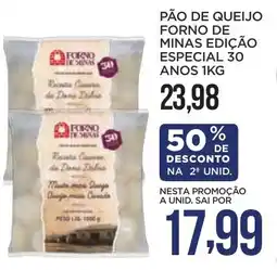 Apoio Mineiro Pão de queijo forno de minas edição especial 30 anos oferta