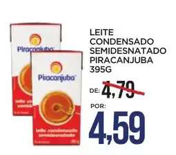 Apoio Mineiro Leite condensado semidesnatado piracanjuba oferta