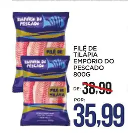 Apoio Mineiro Filé de tilápia empório do pescado oferta
