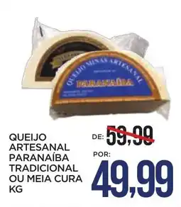 Apoio Mineiro Queijo artesanal paranaíba tradicional ou meia cura oferta