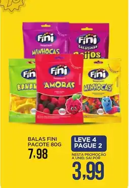 Apoio Mineiro Balas fini pacote oferta