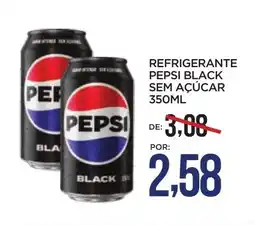 Apoio Mineiro Refrigerante pepsi black sem açúcar oferta