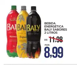 Apoio Mineiro Bebida energética baly sabores oferta