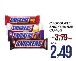 Apoio Mineiro Chocolate snickers oferta