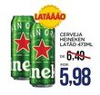 Apoio Mineiro Cerveja heineken latão oferta