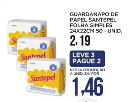 Apoio Mineiro Guardanapo de papel santepel folha simples oferta