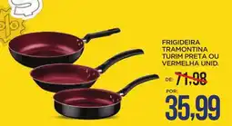 Apoio Mineiro Frigideira tramontina turim preta ou vermelha unid. oferta