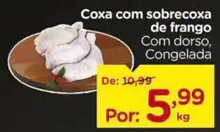 Coxa com sobrecoxa de frango