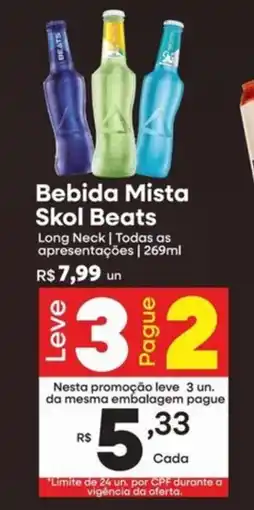 Stok Center Bebida Mista Skol Beats oferta