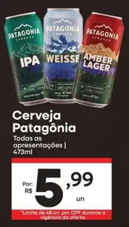 Stok Center Cerveja Patagônia oferta