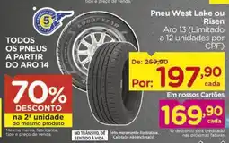 Carrefour Pneu West Lake ou Risen oferta