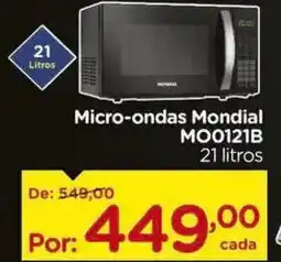Carrefour Micro-ondas Mondial oferta
