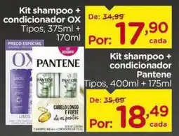 Carrefour Kit shampoo + condicionador OX oferta