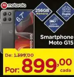 Carrefour Smartphone Moto G15 oferta
