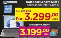 Carrefour Notebook Lenovo Slim 3 Processador Intel® Core i5 oferta