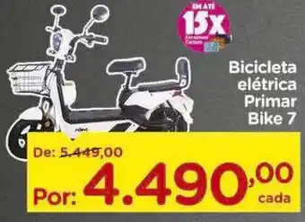 Carrefour Bicicleta elétrica Primar Bike 7 oferta