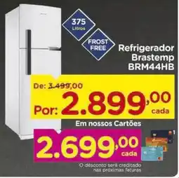 Carrefour Refrigerador Brastemp BRM44HB oferta