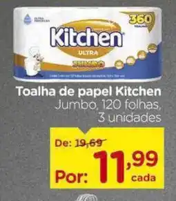 Carrefour Toalha de papel Kitchen oferta