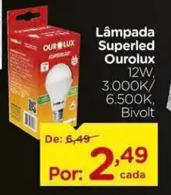 Carrefour Lâmpada Superled Ourolux oferta
