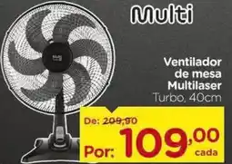 Carrefour Ventilador de mesa Multilaser oferta