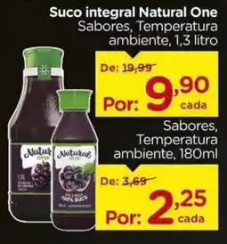 Carrefour Suco integral Natural One oferta